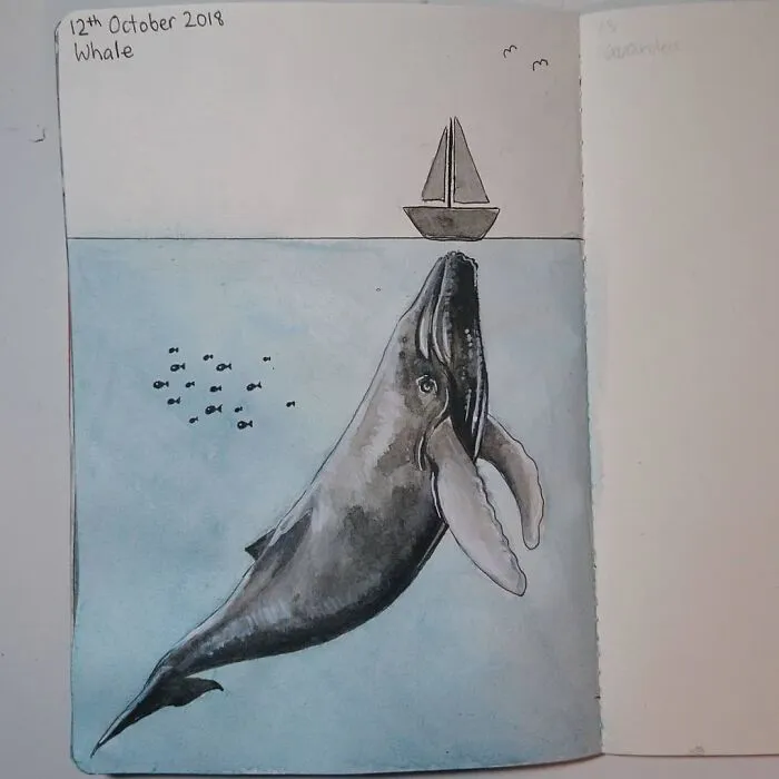 I Create Animal-Themed Paintings Using Watercolor, Ink, And Acrylic Paint, Here Are My best 70 Works