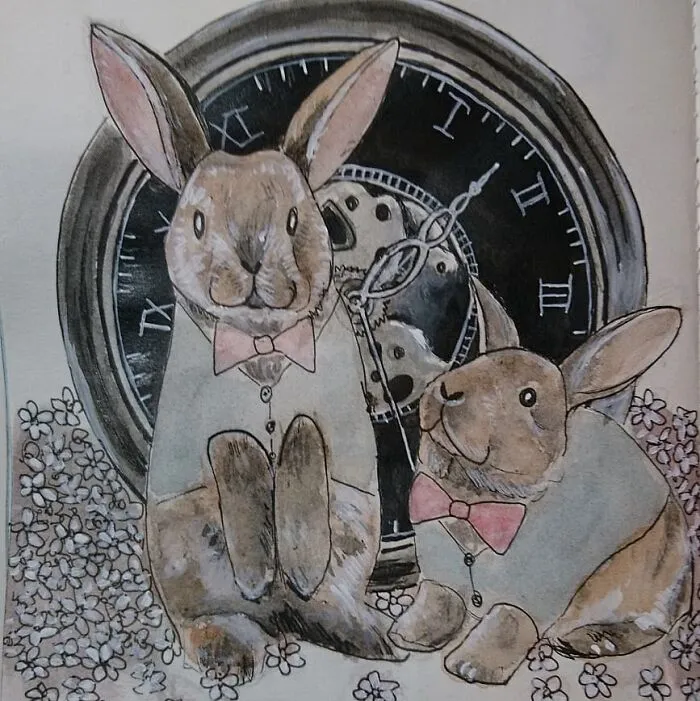I Create Animal-Themed Paintings Using Watercolor, Ink, And Acrylic Paint, Here Are My best 70 Works