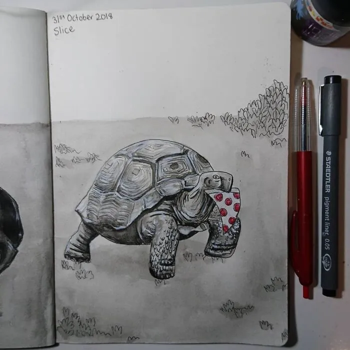 I Create Animal-Themed Paintings Using Watercolor, Ink, And Acrylic Paint, Here Are My best 70 Works