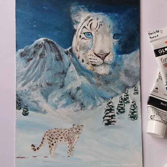 I Create Animal-Themed Paintings Using Watercolor, Ink, And Acrylic Paint, Here Are My best 70 Works