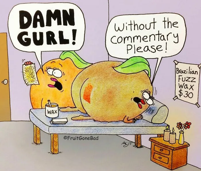 30 Funny And Slightly Inappropriate Comics From 'Fruit Gone Bad'