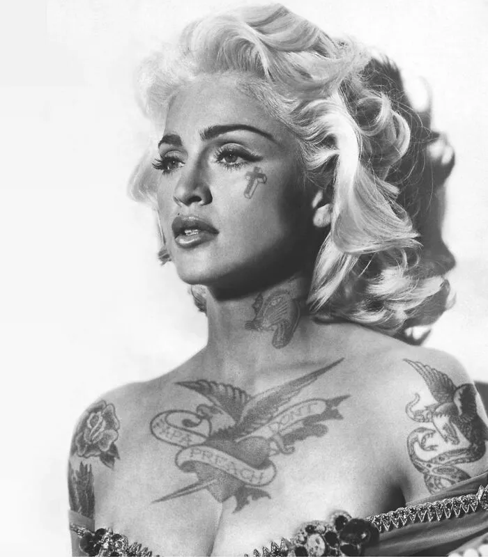 Artist Photoshops Tattoos On Famous People And It Changes The Mental Image We Have Of Them (30 Pics)