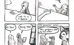 The Struggles Of Customer Service Illustrated In 28 Funny "Customer Service Wolf" Comics (New Pics)