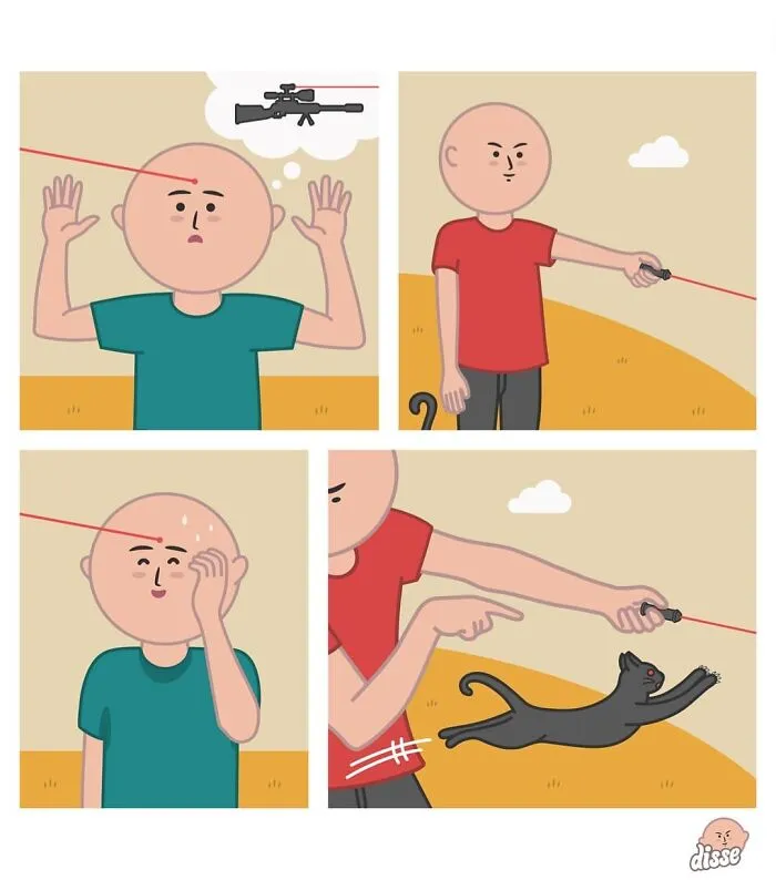 30 Absurdly Funny Comics By Italian Artist Disse