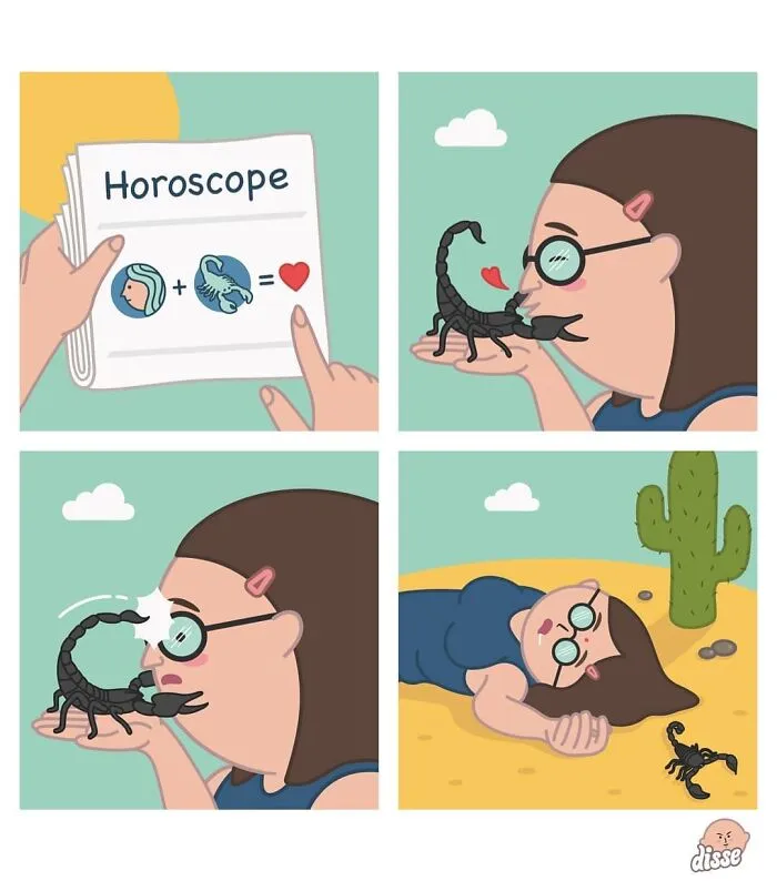30 Absurdly Funny Comics By Italian Artist Disse