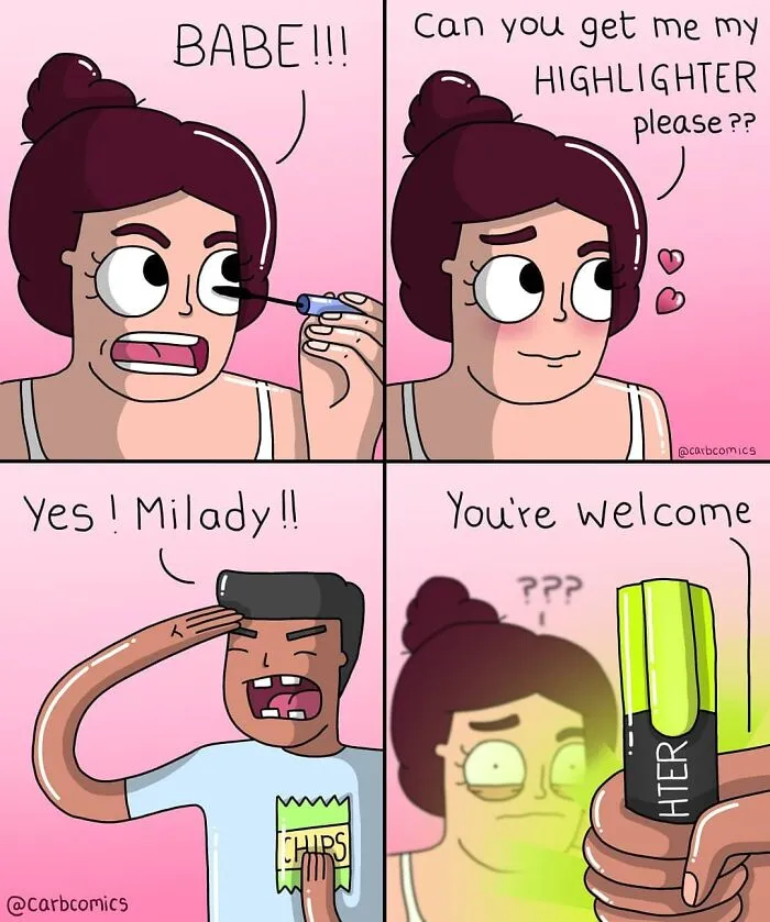 30 Funny Comics About Everyday Situations And Silly Puns By CarbComics