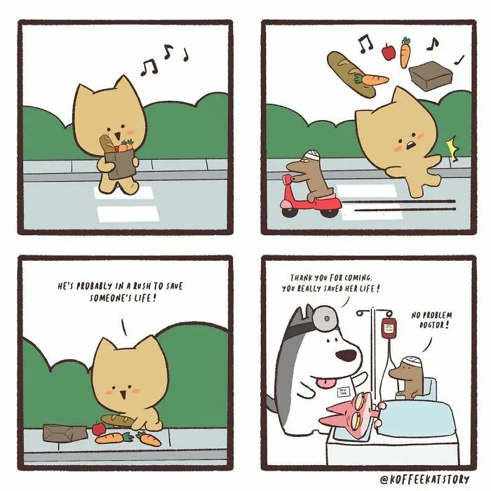 Our 30 Positive And Relatable Animal Comics To Make You Smile