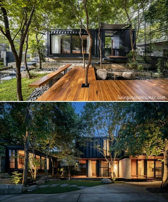 30 Amazing-Looking Houses Built From Recycled Shipping Containers