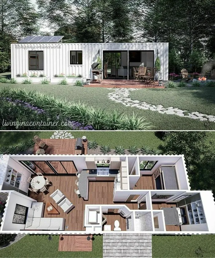 30 Amazing-Looking Houses Built From Recycled Shipping Containers