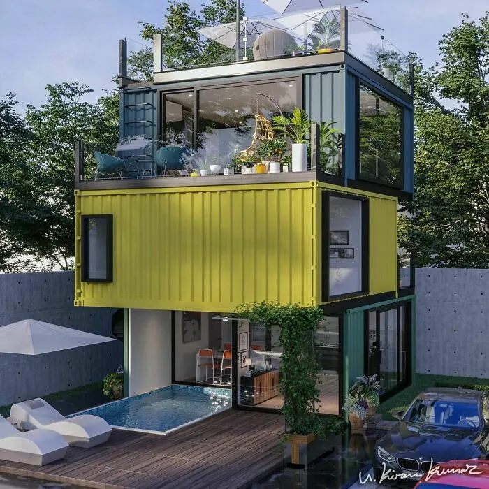 30 Amazing-Looking Houses Built From Recycled Shipping Containers