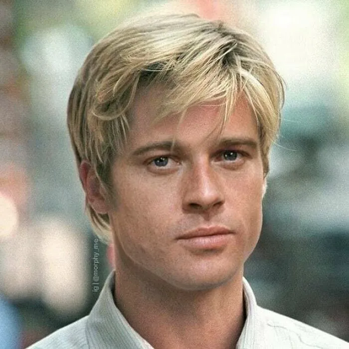 Brad Pitt + Robert Redford