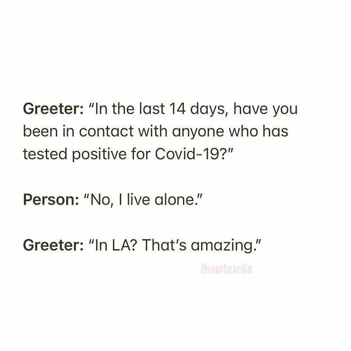 50 Times People Overheard Conversations In L.A. That Were Too Good To Keep Private (New Pics)