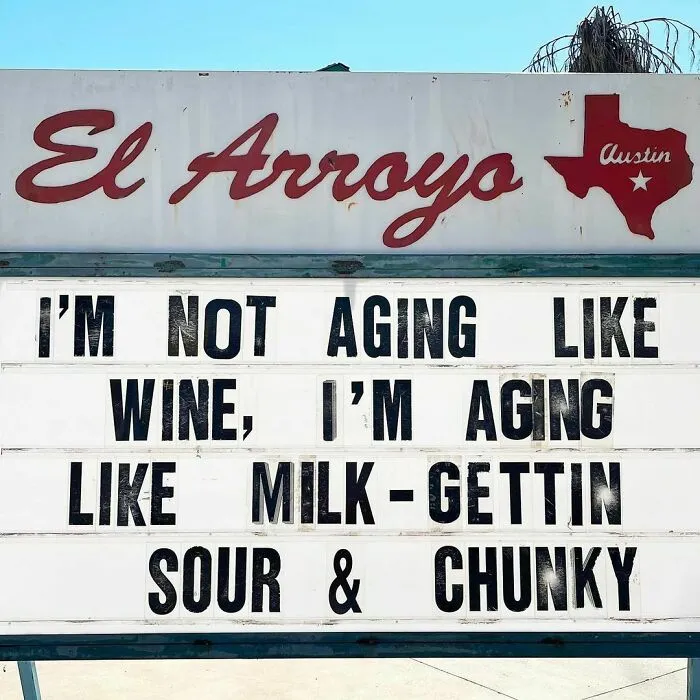Los carteles de este restaurante son tan divertidos que seguramente vuelvas solo para leerlos (25 fotos nuevas)