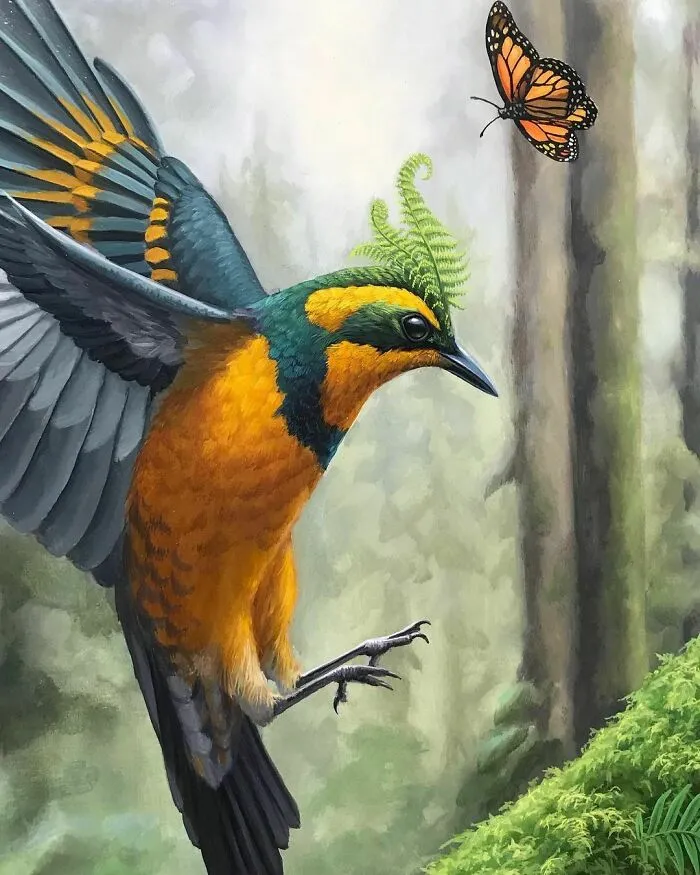 72 Surrealistic Oil Paintings That Capture The Fierce Beauty Of Wildlife By Jon Ching