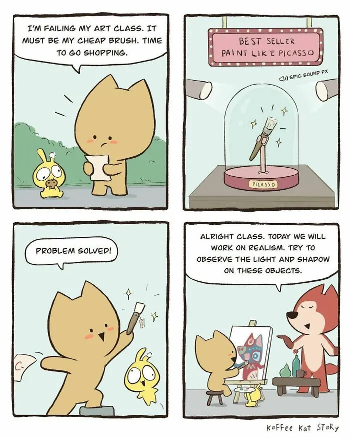 Our 30 Positive And Relatable Animal Comics To Make You Smile
