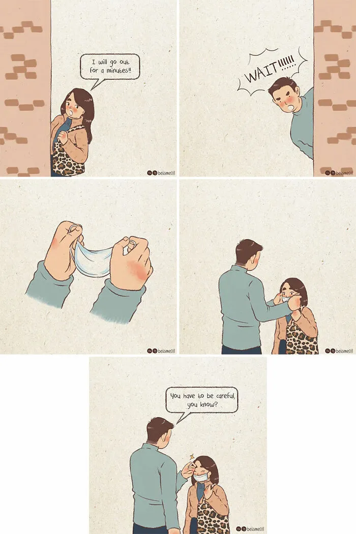 30 Sweet Comics By Luong Thuy Show What Being In A Relationship Is Like (New Pics)