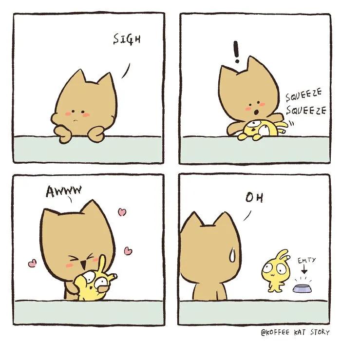 Our 30 Positive And Relatable Animal Comics To Make You Smile