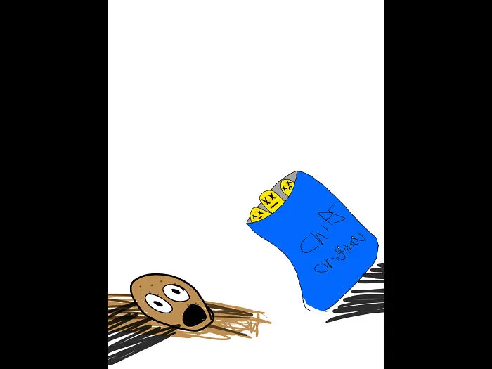 Scared Potato 🥔