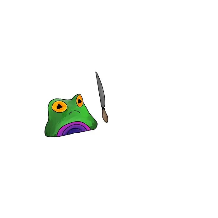 Threatening Bisexual Frog!