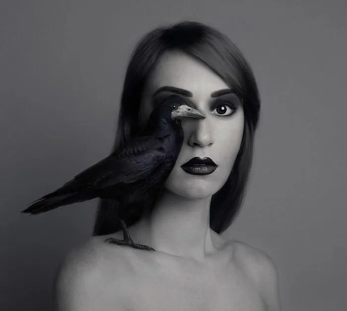 Photographer Takes Self-Portraits With The Eyes Of Animals In Her Series 'Animeyed' (13 New Pics)