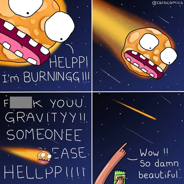30 Funny Comics About Everyday Situations And Silly Puns By CarbComics