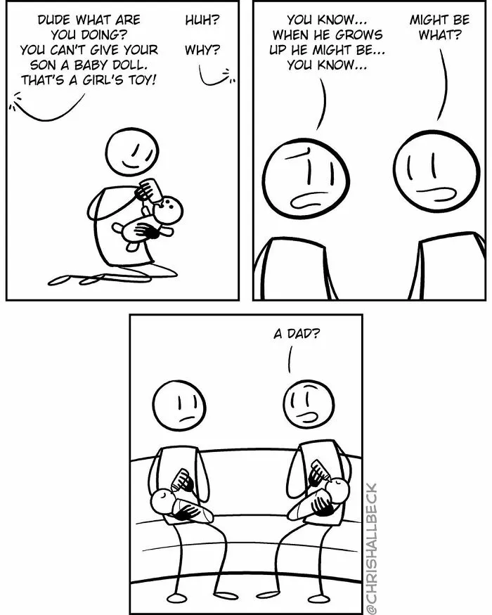 Here Are 30 New Funny Comics By Chris Hallbeck