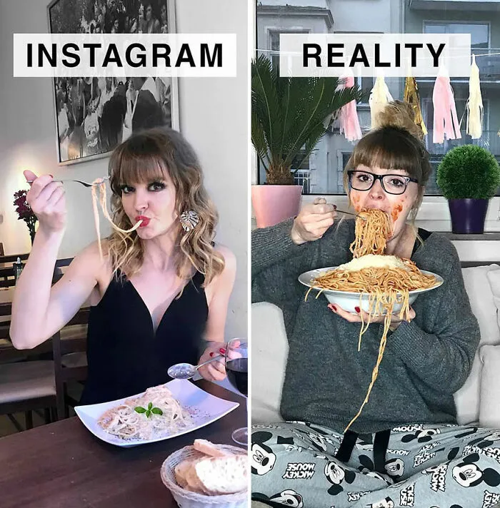 Woman Mocks Social Media And Shows The Reality Behind Those Perfect Instagram Photos (30 New Pics)
