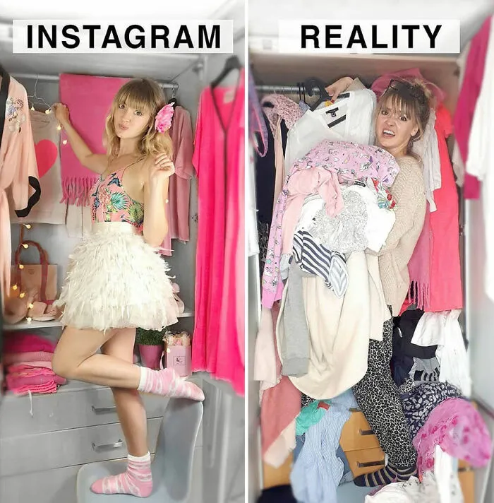 Woman Mocks Social Media And Shows The Reality Behind Those Perfect Instagram Photos (30 New Pics)