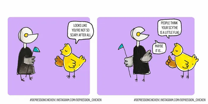 I Created These 28 Comics That You Will Probably Relate To If You're Depressed (New Pics)