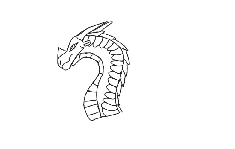 Hey Pandas, Color And Name This Dragon.