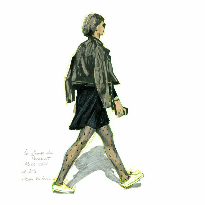 I Do Quick Drawings Of Women On The Streets Of Bucharest (39 Pics)