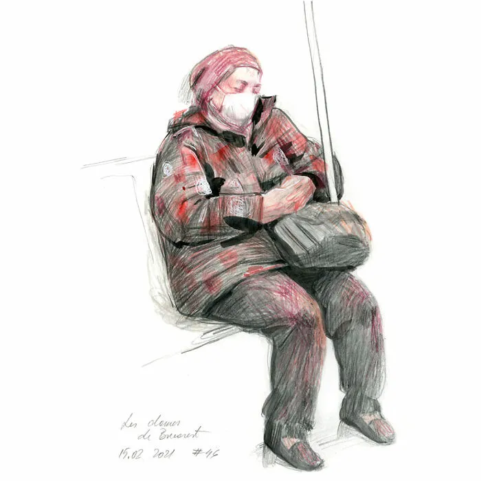 I Do Quick Drawings Of Women On The Streets Of Bucharest (39 Pics)
