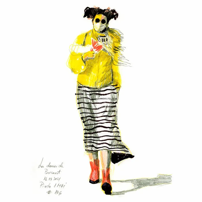 I Do Quick Drawings Of Women On The Streets Of Bucharest (39 Pics)