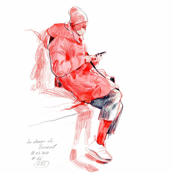 I Do Quick Drawings Of Women On The Streets Of Bucharest (39 Pics)