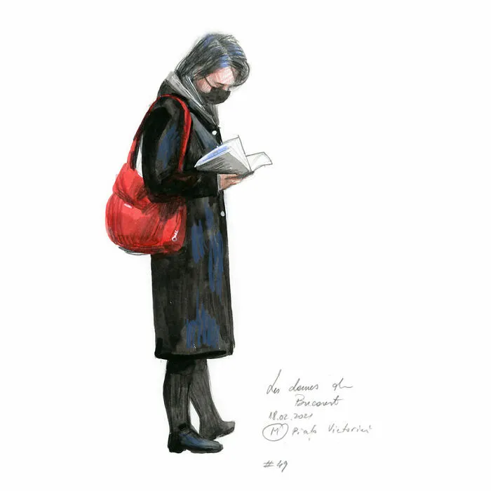 I Do Quick Drawings Of Women On The Streets Of Bucharest (39 Pics)