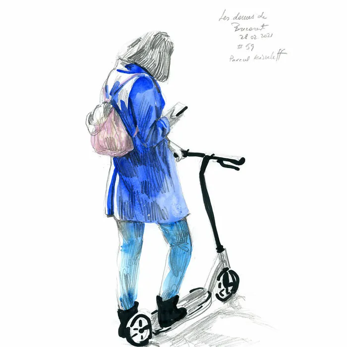 I Do Quick Drawings Of Women On The Streets Of Bucharest (39 Pics)