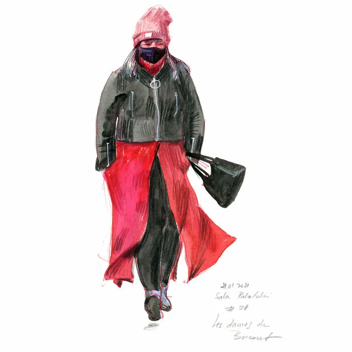 I Do Quick Drawings Of Women On The Streets Of Bucharest (39 Pics)