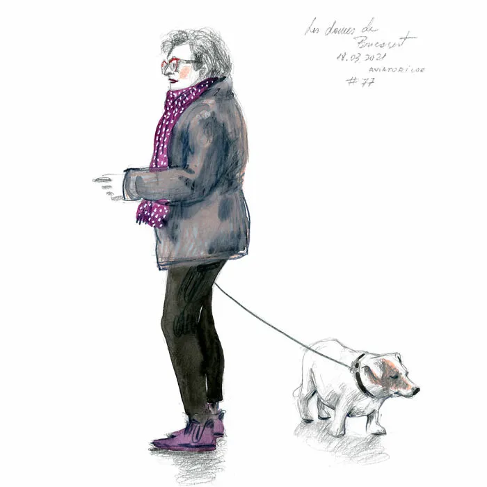 I Do Quick Drawings Of Women On The Streets Of Bucharest (39 Pics)