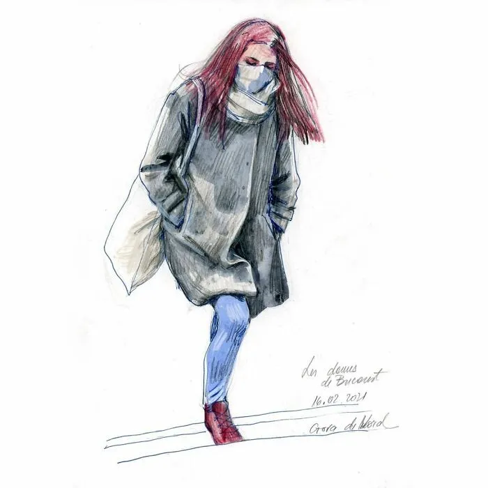 I Do Quick Drawings Of Women On The Streets Of Bucharest (39 Pics)
