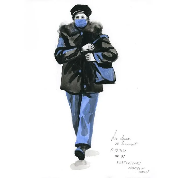 I Do Quick Drawings Of Women On The Streets Of Bucharest (39 Pics)
