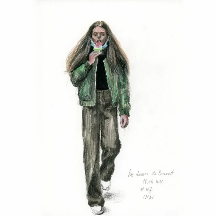 I Do Quick Drawings Of Women On The Streets Of Bucharest (39 Pics)