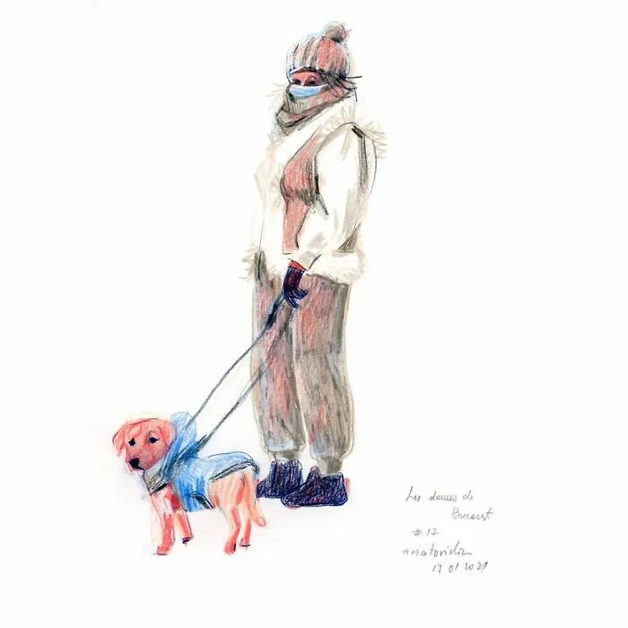 I Do Quick Drawings Of Women On The Streets Of Bucharest (39 Pics)
