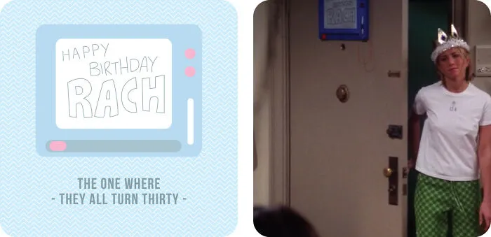 S07e14: The One Where They All Turn Thirty