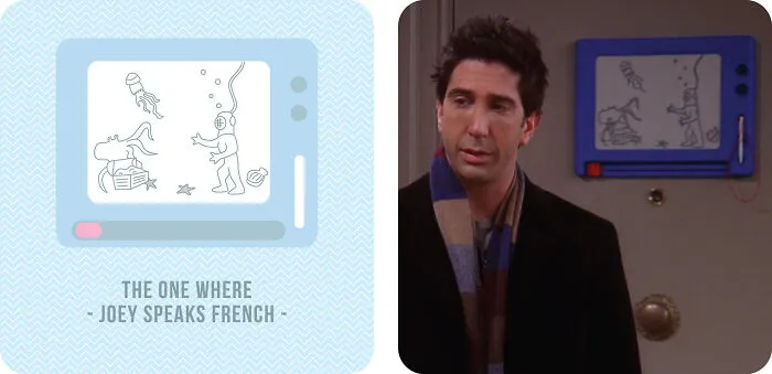 S10e13: The One Where Joey Speaks French