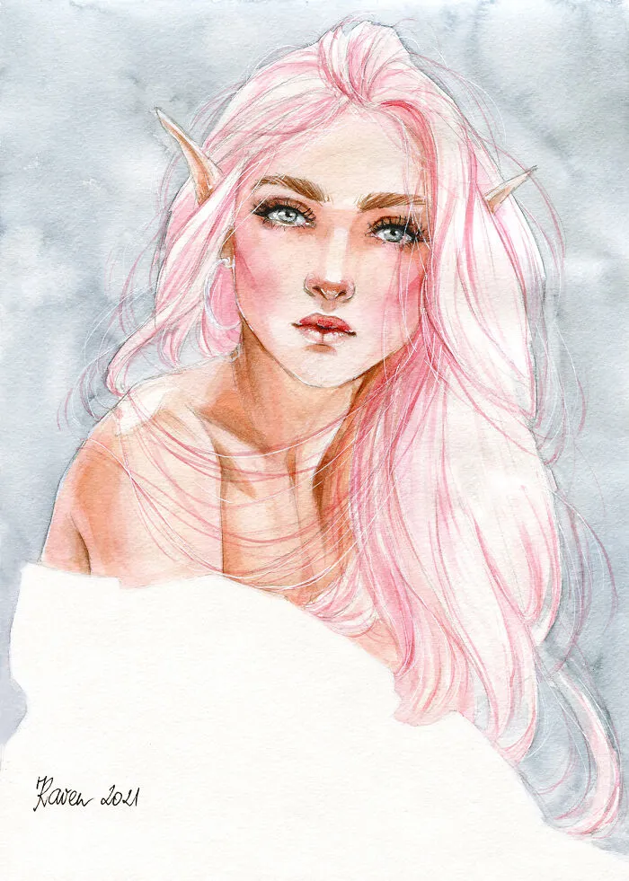I Create My Own World In My Fantasy Paintings (62 Pics)