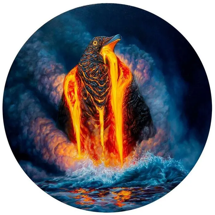 72 Surrealistic Oil Paintings That Capture The Fierce Beauty Of Wildlife By Jon Ching