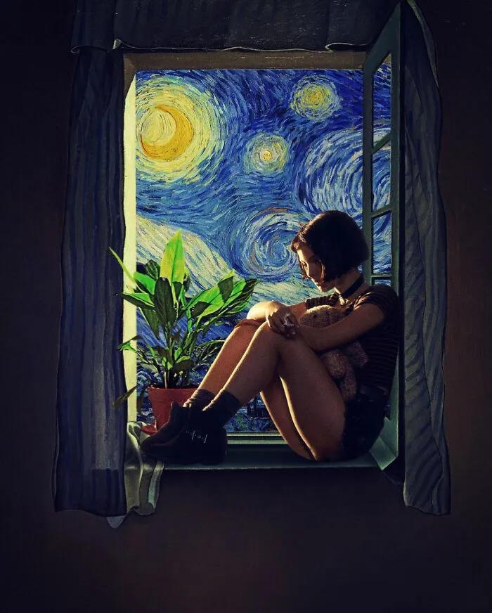 What Happens When You Combine Famous Paintings And Pop Culture: Artist Creates 40 Collages To Answer That Question