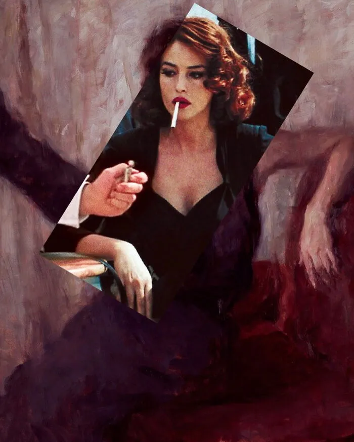 Lo que ocurre cuando combinas cuadros famosos y cultura pop: Este artista crea 40 collages como respuesta