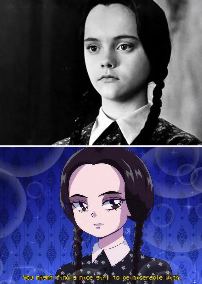 Esta artista convierte a 30 personajes populares de animación, películas y series en anime