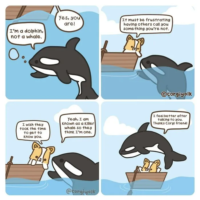 My 30 Wholesome Comics Featuring A Corgi And His Adventures With Other Animal Friends